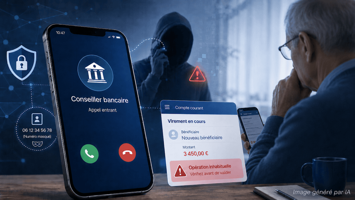 Arnaque au faux conseiller bancaire : comment un appel peut vider votre compte